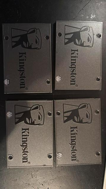 4x Kingston 120gb SSD Drive SATA 12,50 p/st beschikbaar voor biedingen
