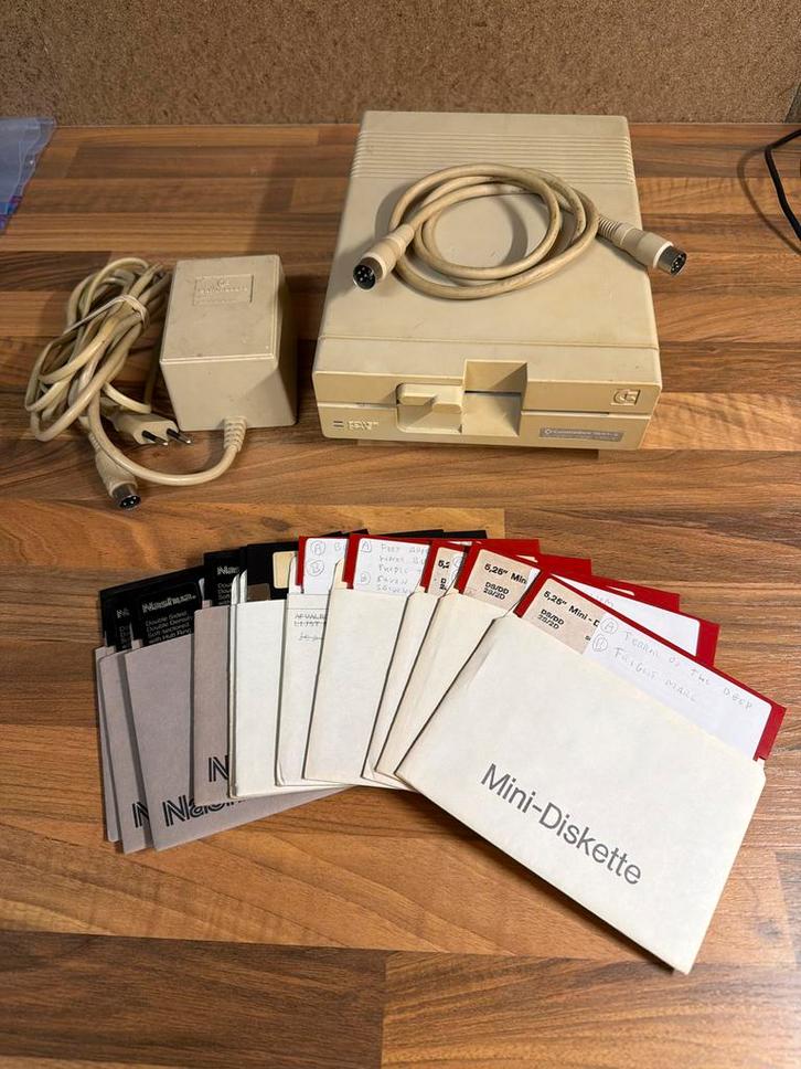 Commodore 1541-II Diskdrive - Werkend, Computers en Software, Vintage Computers, Ophalen of Verzenden