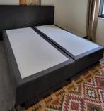 Antracietkleurige boxspring 180x200 cm, Ophalen, Gebruikt, Tweepersoons, 180 cm