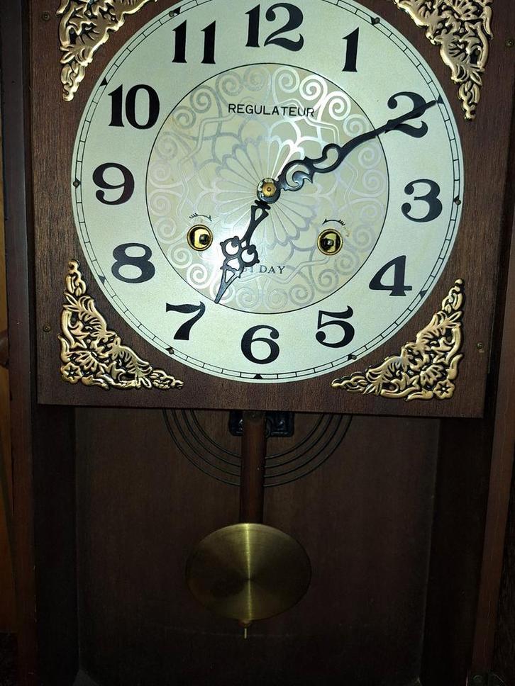 Antieke Wandklok - Regulateur, Antiek en Kunst, Antiek | Klokken, Ophalen