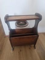 Antiek magazine stand with ashtray, Antiek en Kunst, Ophalen
