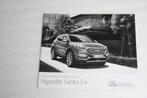 Folder Hyundai Sante Fe prijzen + uitvoeringen (04-2016) (26, Nieuw, Overige merken, Ophalen of Verzenden