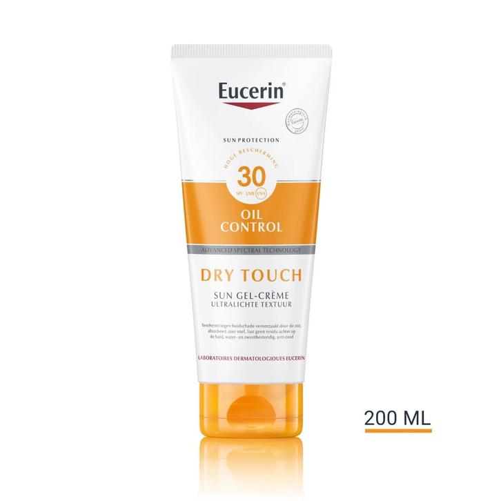 Eucerin Sun Oil Control Dry Touch Gel-Crème SPF30 200ml, Sieraden, Tassen en Uiterlijk, Uiterlijk | Lichaamsverzorging, Nieuw