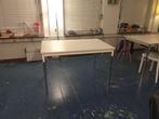 Tafels metallic frame, Ophalen, Gebruikt, 100 tot 150 cm, 50 tot 100 cm