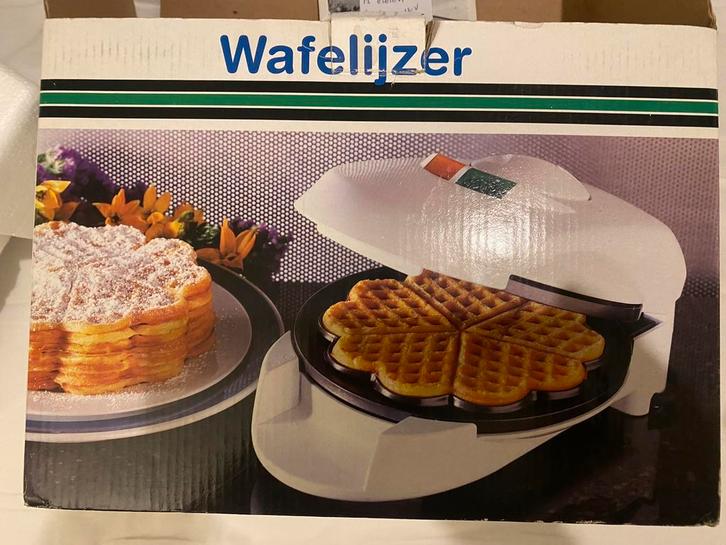Elektrisch wafelijzer, Huis en Inrichting, Keuken | Keukenbenodigdheden, Zo goed als nieuw, Ophalen of Verzenden