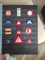 Verkeers bordjes. 58 stuks. Vintage_ antiek, Ophalen of Verzenden