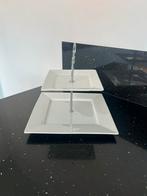 Etagere Vierkant porselein, Ophalen of Verzenden, Zo goed als nieuw