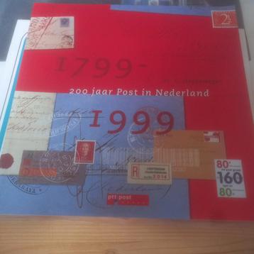 1799 1999 200 jaar post in Nederland  beschikbaar voor biedingen