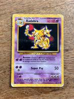 Kadabra 32/102 Base Set, Hobby en Vrije tijd, Verzamelkaartspellen | Pokémon, Ophalen of Verzenden, Zo goed als nieuw, Losse kaart