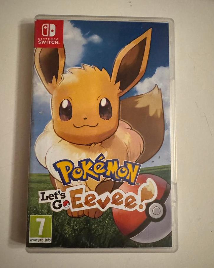 Pokémon: Let's Go, Eevee!, Spelcomputers en Games, Games | Nintendo Switch, Zo goed als nieuw, Overige genres, 1 speler, Vanaf 18 jaar