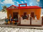 Playmobil paardenstal draagkoffer, Kinderen en Baby's, Ophalen, Zo goed als nieuw