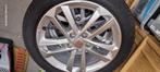 lichtmetalen velgen met winterbanden Seat Leon, Ophalen, Gebruikt, Banden en Velgen, 17 inch