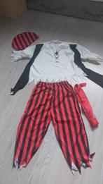 Piraten verkleedset maat 110/116, Kinderen en Baby's, Carnavalskleding en Verkleedspullen, Ophalen, Zo goed als nieuw