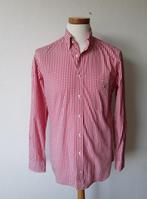 Gant overhemd rood/wit mt S, Kleding | Heren, Overhemden, Verzenden, GANT, Halswijdte 39/40 (M), Zo goed als nieuw