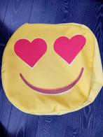 Poef smiley, Minder dan 50 cm, Gebruikt, Rond, Minder dan 50 cm