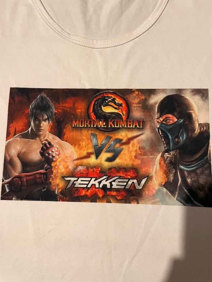 Tekken x Mortal Kombat zelf ontworpen vrouwen shirt, Kleding | Dames, T-shirts, Zo goed als nieuw, Korte mouw, Ophalen of Verzenden