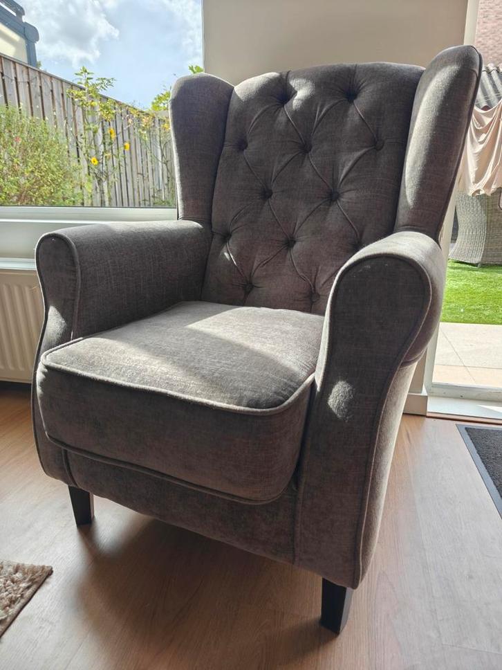 Urban Sofa fauteuil type Palermo met hocker, Huis en Inrichting, Fauteuils, Zo goed als nieuw, 50 tot 75 cm, Minder dan 75 cm