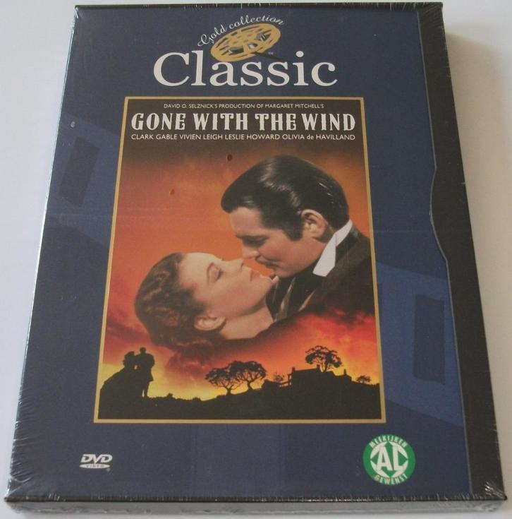 Dvd *** GONE WITH THE WIND *** *NIEUW*, Cd's en Dvd's, Dvd's | Drama, Nieuw in verpakking, Historisch of Kostuumdrama, Alle leeftijden