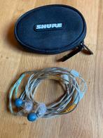 Shure SE215-CL gesloten in-ear oordoppen transparant, Ophalen of Verzenden, Zo goed als nieuw