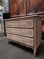 Commode,ladenkast in blank eik, Antiek en Kunst, Ophalen