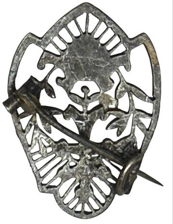 Antieke Broche Kruis & RBC Monogram beschikbaar voor biedingen