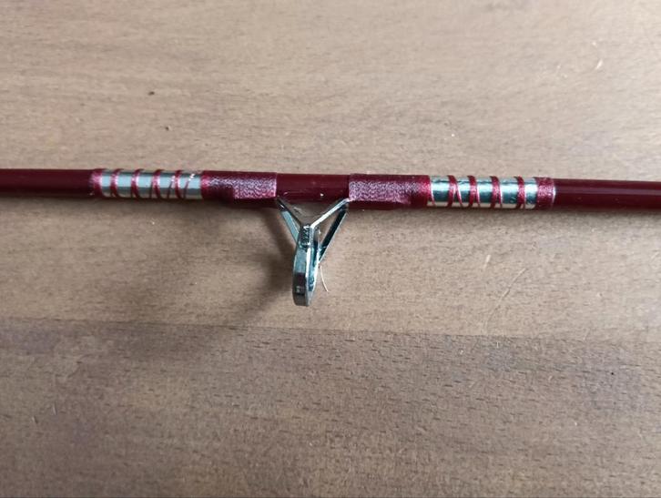 Vintage Takaz Crosswater Werphengel, Watersport en Boten, Hengelsport | Karpervissen, Gebruikt, Werphengel, Ophalen of Verzenden