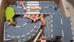 Rijbaan wegdelen autobaan puzzelstukken ikea vintage, Ophalen, Gebruikt