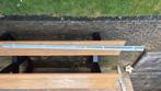 Luxaflex 215 en 220 breed, Huis en Inrichting, Stoffering | Gordijnen en Lamellen, Ophalen, Gebruikt, 200 cm of meer, Wit