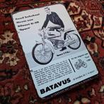Batavus Bilonet G-50 Metalen wandplaat / wanddecoratie, Ophalen of Verzenden, Zo goed als nieuw
