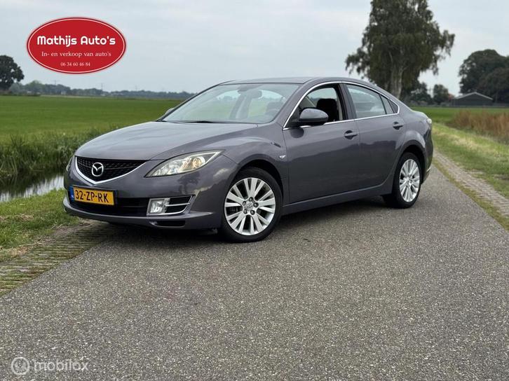 Mazda 6 2.0 S-VT Business Plus Automaat CarPlay NAP tellerst, Auto's, Mazda, Bedrijf, Te koop, ABS, Airbags, Airconditioning, Alarm