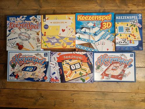 8 X ' Keezenspel', Hobby en Vrije tijd, Gezelschapsspellen | Bordspellen, Nieuw, Ophalen of Verzenden