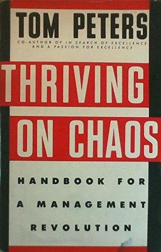 Tom Peters -  Thriving on Chaos (Hardcover/Gebonden) Engelst, Boeken, Economie, Management en Marketing, Zo goed als nieuw, Management