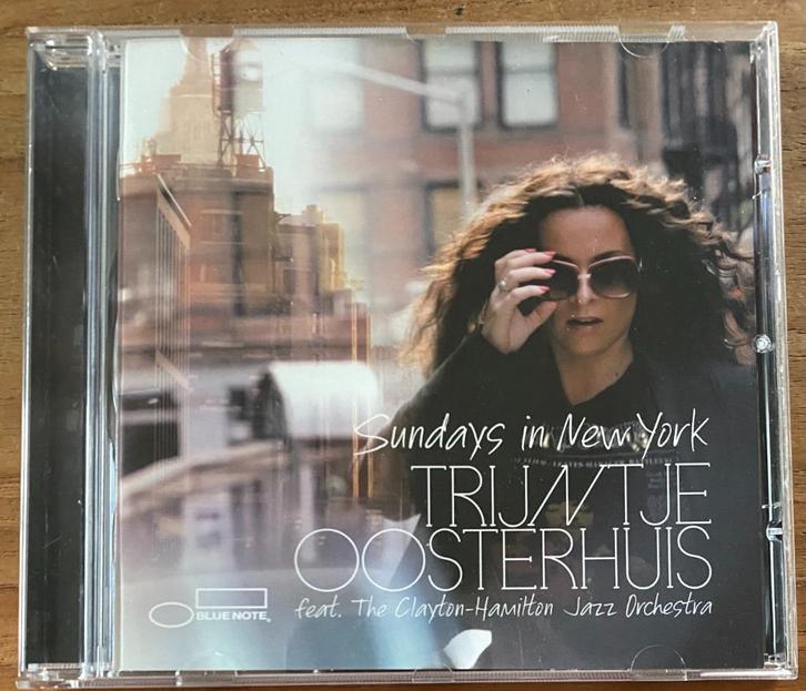 Trijntje Oosterhuis - Sundays In New York CD, Cd's en Dvd's, Cd's | Pop, Zo goed als nieuw, 2000 tot heden, Ophalen of Verzenden