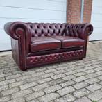 Engelse rode Chesterfield bank 2 zit model Cavendish. NIEUW, Huis en Inrichting, Ophalen, Gebruikt, 150 tot 200 cm, 75 tot 100 cm