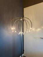 Lampadaire Holland unieke vloerlamp rvs, Ophalen of Verzenden, Zo goed als nieuw, Metaal, Modern