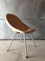 industrieel design glasvezel kuipstoel jaren 50 60 fiberglas, Huis en Inrichting, Stoelen, Twee, Blauw, Eames, Shellchairs