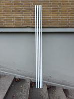 KEWLOX witte staanders / hoekprofielen 219 cm, Ophalen, Zo goed als nieuw