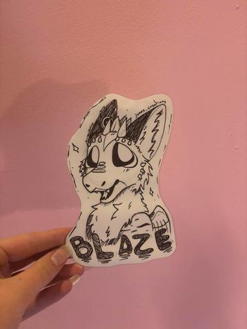 Fursuit physical badge pay what you want!! beschikbaar voor biedingen