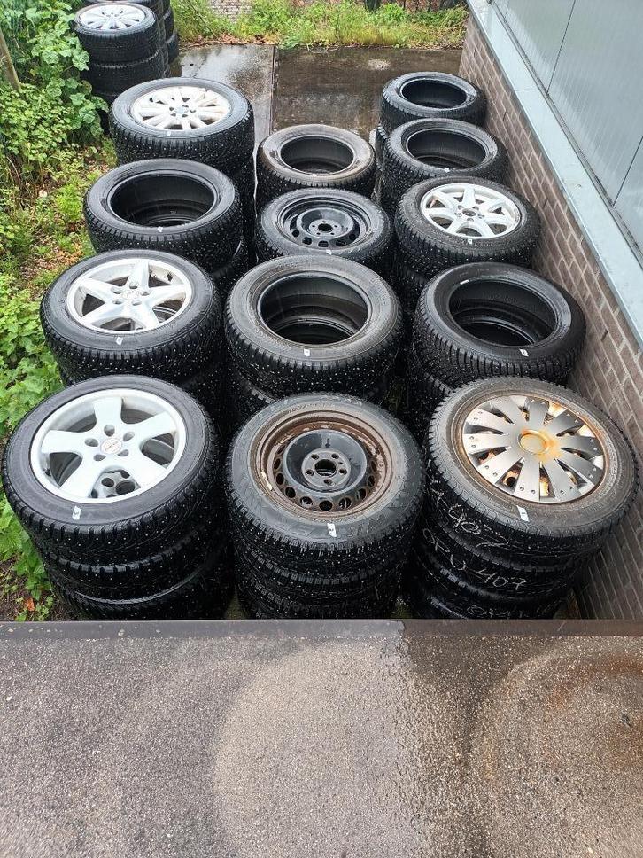 Spijkerbanden - los als op licht metalen velg (Garbage run), Auto-onderdelen, Banden en Velgen, Banden en Velgen, Winterbanden