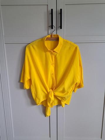 Nieuw oversized geel blouse van EDC by Esprit, maat XS.  beschikbaar voor biedingen