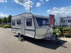 Hobby Classis 10g | Voortent | Fietsendrager voor | Dakluik, Caravans en Kamperen, Caravans, Vast bed, Rondzit, Hobby, Tot en met 2