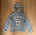 Grijze hoodie mt 134/140 meisje capuchon trui sweater, C&A, Meisje, Trui of Vest, Ophalen of Verzenden