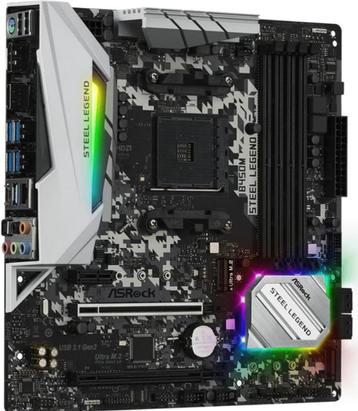 Asrock B450M Steel Legend - AM4 - Micro-ATX beschikbaar voor biedingen