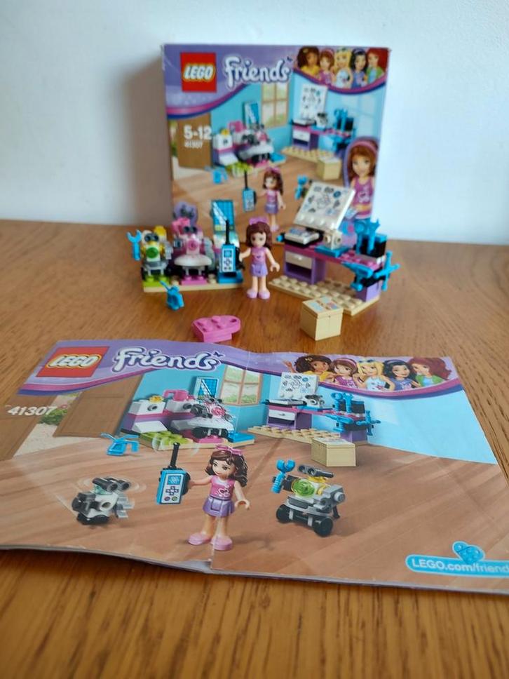 LEGO Friends 41307 Olivia's laboratorium compleet, Kinderen en Baby's, Speelgoed | Duplo en Lego, Zo goed als nieuw, Lego, Complete set