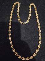 14 k gouden koffieboon schakel ketting 24,9 gram 65 cm, Ophalen of Verzenden, Nieuw, Goud, Goud