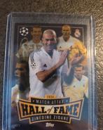 Topps match attax 24/25 Hall of fame Zinedine zidane, Ophalen of Verzenden, Zo goed als nieuw, Buitenlandse clubs, Spelerskaart