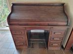 Antiek Eiken Rolbureau, Huis en Inrichting, Kasten | Secretaires, Ophalen, Gebruikt, Antiek