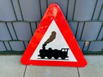 Verkeersbord "trein ", Ophalen of Verzenden, Gebruikt, Reclamebord