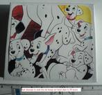 d018) doosje met 10 dalmatiers zeskantige labels en of geld, Ophalen of Verzenden, Zo goed als nieuw