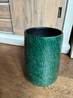 Groene stenen vaas, Huis en Inrichting, Woonaccessoires | Vazen, Aardewerk of Porselein, Nieuw, Ophalen of Verzenden, Minder dan 50 cm
